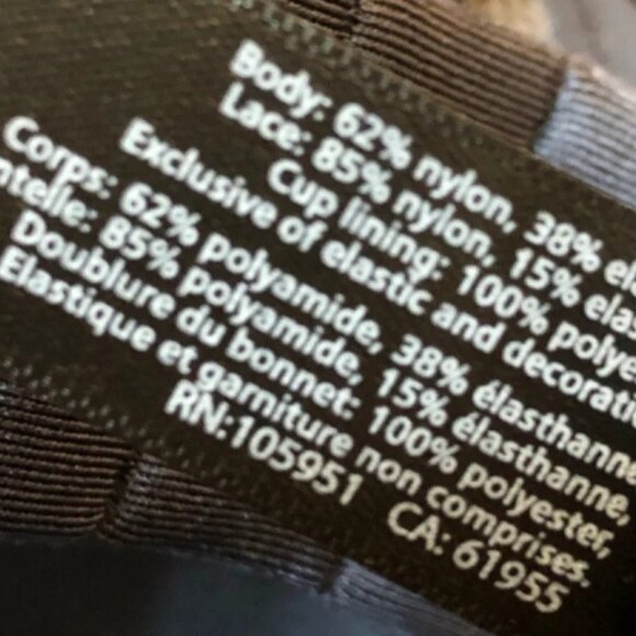 Natori Bliss Perfection Full Cover Lace Anchor/Ash Blue Bra 34C - Picture 9 of 10